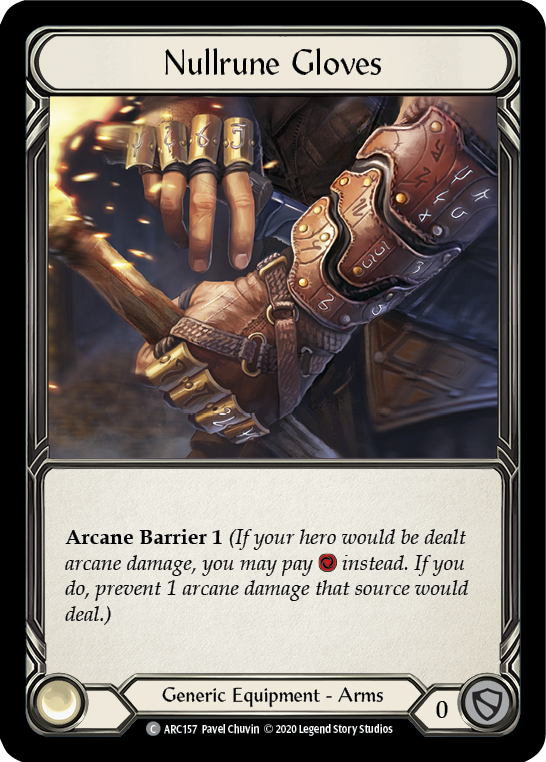 Nullrune Gloves [ARC157] Unlimited Edition Normal | GnG Games