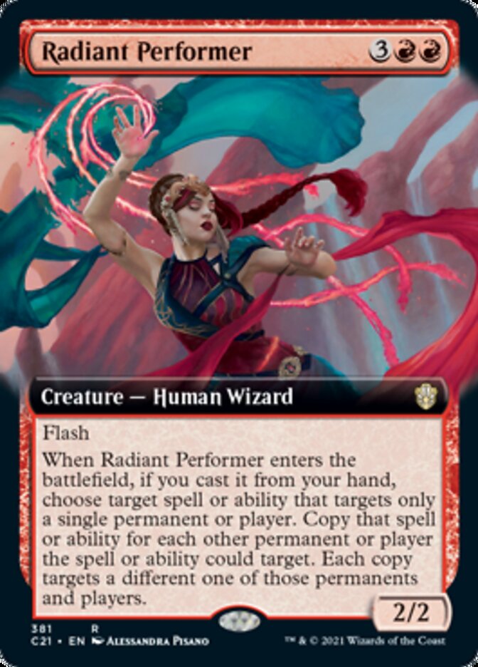 Radiant Performer (Extended) [Commander 2021] | GnG Games