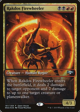 Rakdos Firewheeler [Ravnica Allegiance Promos] | GnG Games