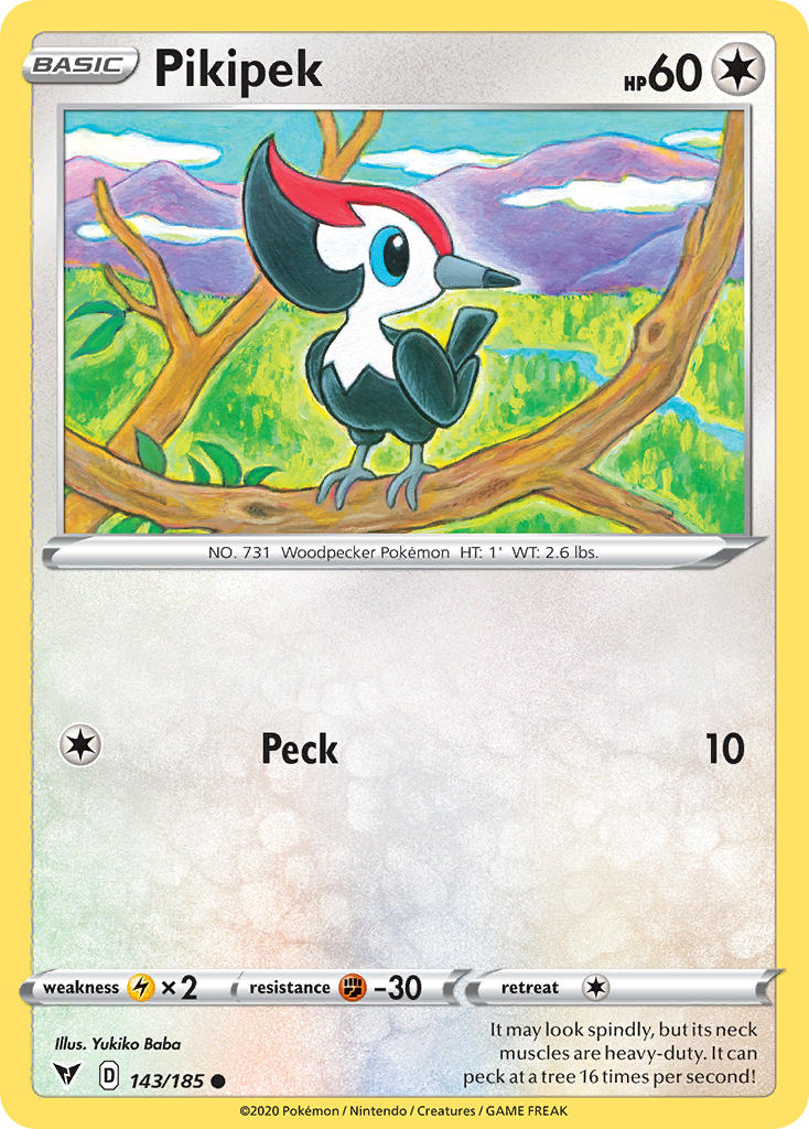 Pikipek (143/185) [Sword & Shield: Vivid Voltage] | GnG Games