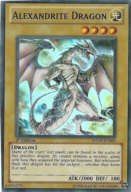 Alexandrite Dragon [PHSW-EN000] Super Rare | GnG Games