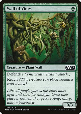 Wall of Vines [Core Set 2019] | GnG Games