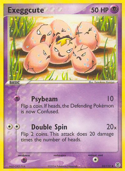 Exeggcute (33/112) [EX: FireRed & LeafGreen] | GnG Games