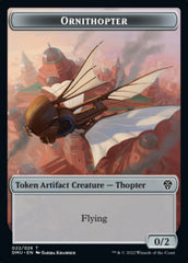 Bird (002) // Ornithopter Double-sided Token [Dominaria United Tokens] | GnG Games