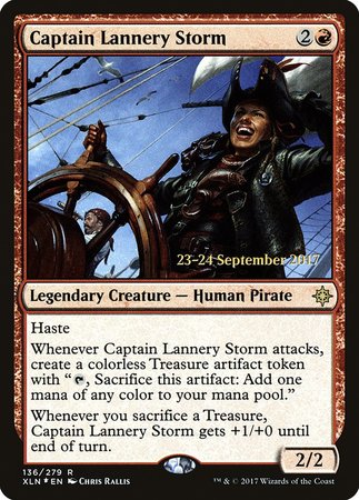 Captain Lannery Storm [Ixalan Promos] | GnG Games