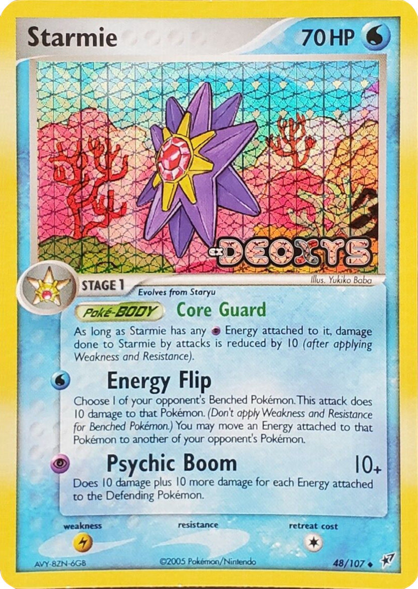 Starmie (48/107) (Stamped) [EX: Deoxys] | GnG Games