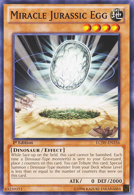 Miracle Jurassic Egg [LCJW-EN156] Common | GnG Games