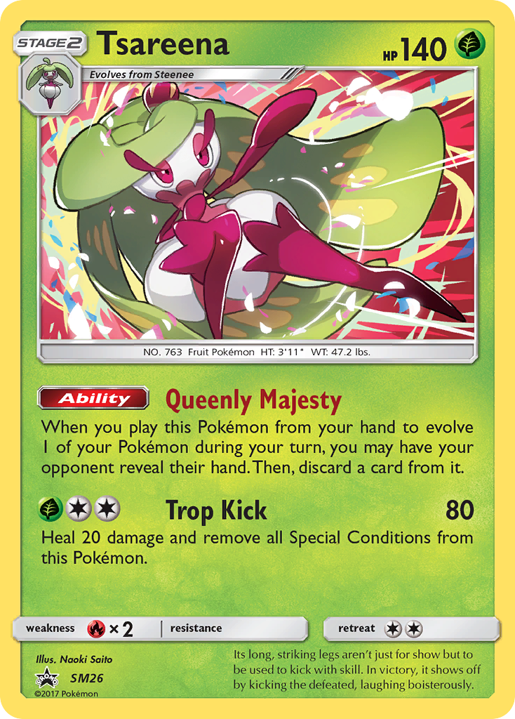 Tsareena (SM26) [Sun & Moon: Black Star Promos] | GnG Games