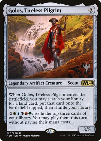 Golos, Tireless Pilgrim [Core Set 2020 Promos] | GnG Games