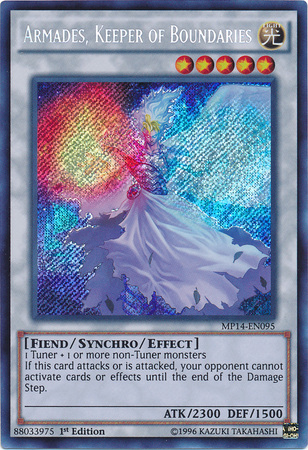 Armades, Keeper of Boundaries [MP14-EN095] Secret Rare | GnG Games