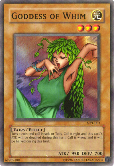 Goddess of Whim [MP1-003] Super Rare | GnG Games