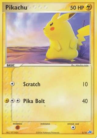 Pikachu (6/10) [EX: Trainer Kit - Latios] | GnG Games