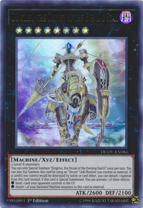 Dingirsu, the Orcust of the Evening Star [DUOV-EN084] Ultra Rare | GnG Games