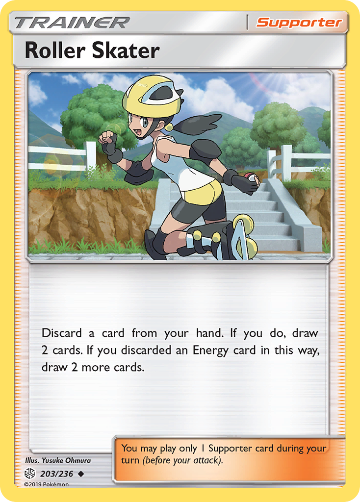 Roller Skater (203/236) [Sun & Moon: Cosmic Eclipse] | GnG Games