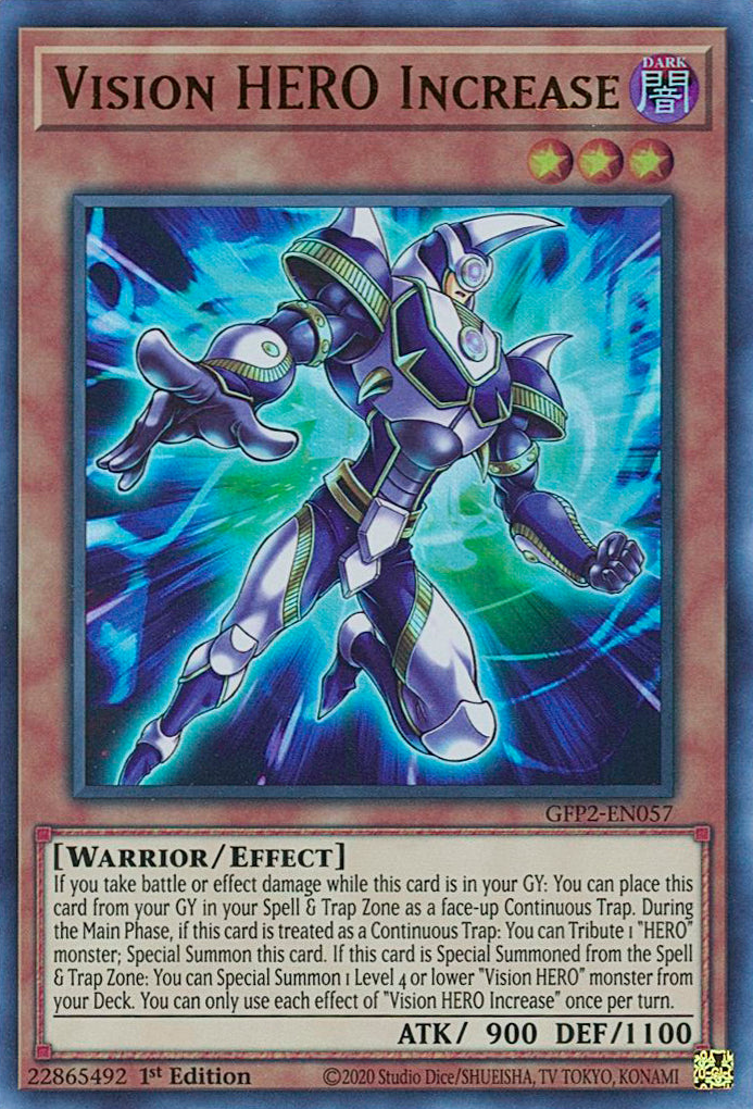 Vision HERO Increase [GFP2-EN057] Ultra Rare | GnG Games