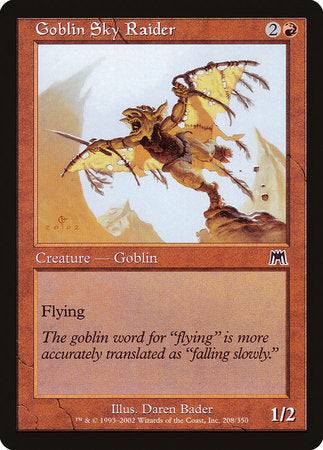 Goblin Sky Raider [Onslaught] | GnG Games