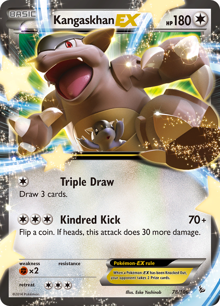 Kangaskhan EX (78/106) [XY: Flashfire] | GnG Games