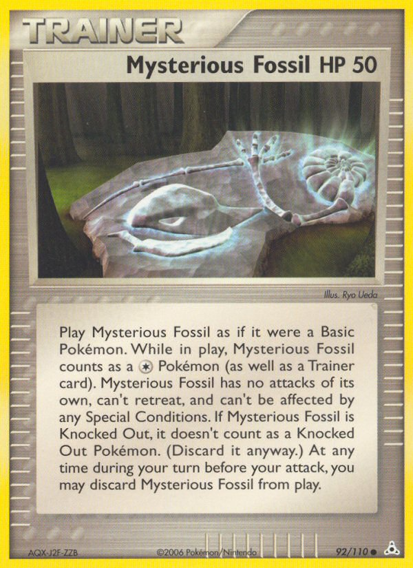 Mysterious Fossil (92/110) [EX: Holon Phantoms] | GnG Games