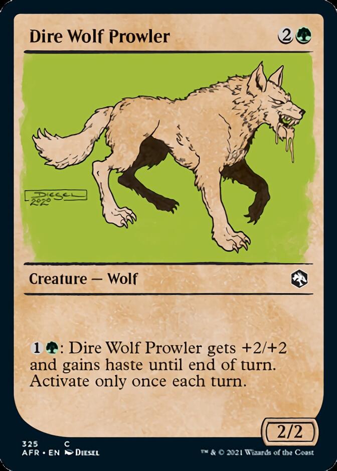 Dire Wolf Prowler (Showcase) [Dungeons & Dragons: Adventures in the Forgotten Realms] | GnG Games