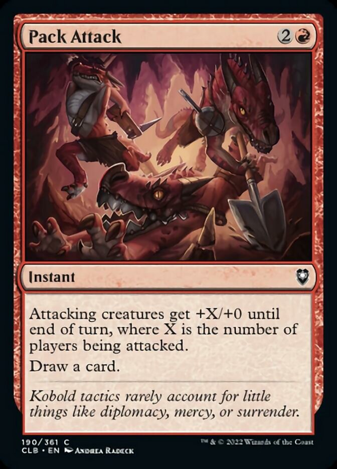 Pack Attack [Commander Legends: Battle for Baldur's Gate] | GnG Games
