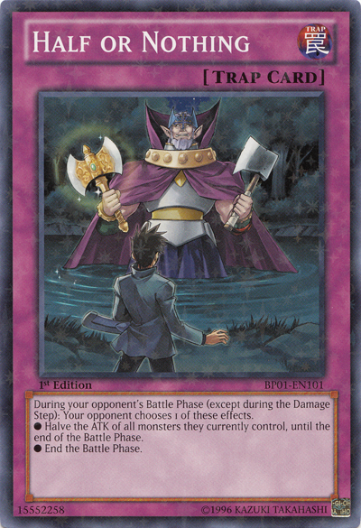 Half or Nothing [BP01-EN101] Starfoil Rare | GnG Games