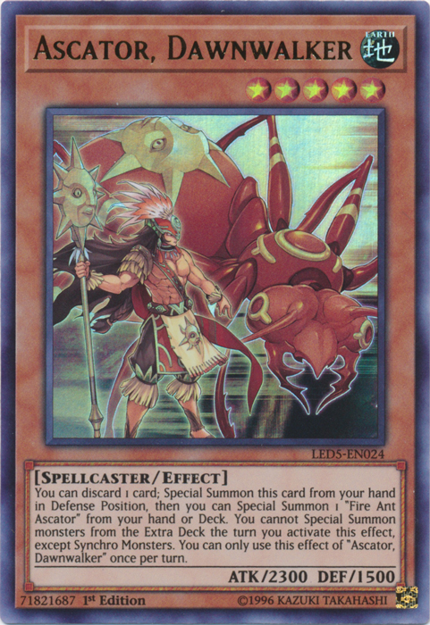 Ascator, Dawnwalker [LED5-EN024] Ultra Rare | GnG Games