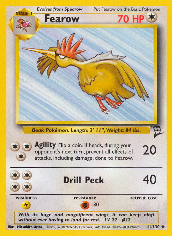 Fearow (41/130) [Base Set 2] | GnG Games