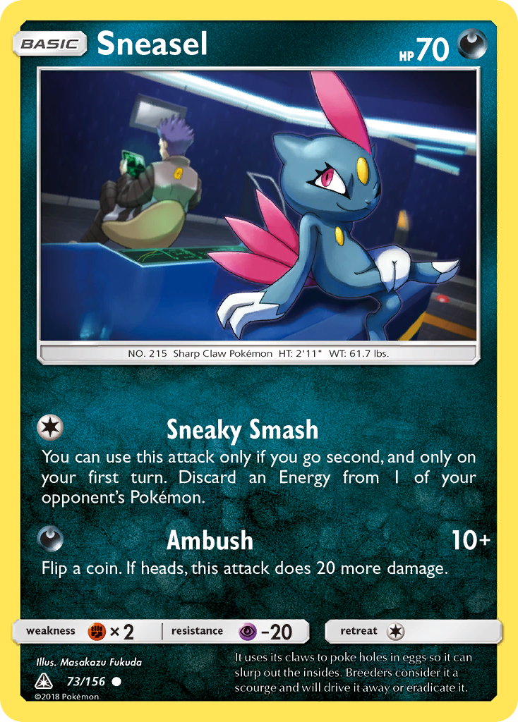 Sneasel (73/156) [Sun & Moon: Ultra Prism] | GnG Games