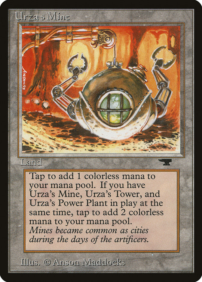 Urza's Mine (Orange Background) [Antiquities] | GnG Games