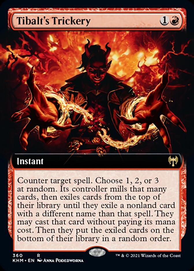 Tibalt's Trickery (Extended Art) [Kaldheim] | GnG Games