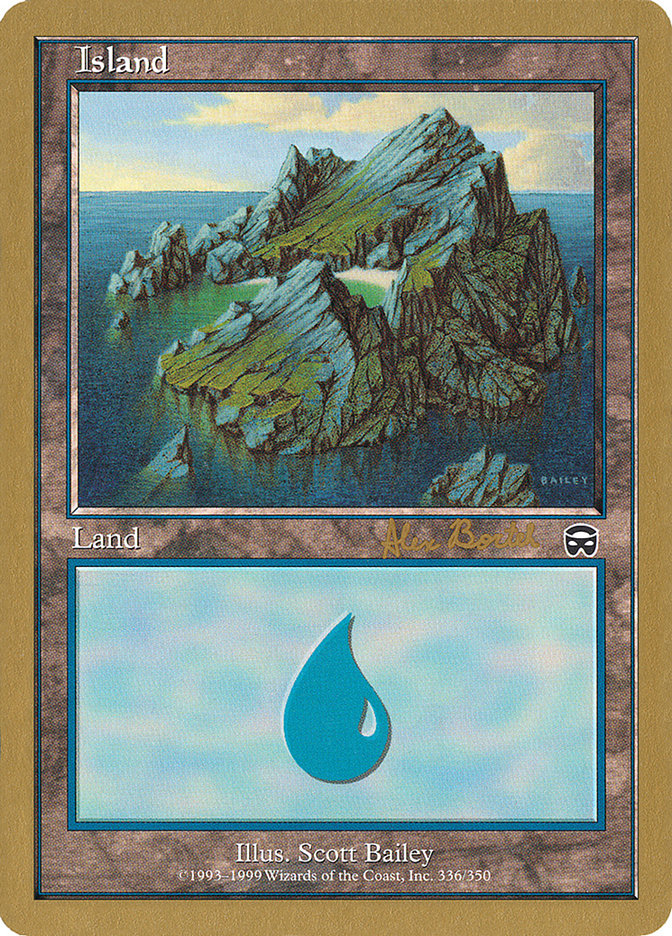 Island (ab336) (Alex Borteh) [World Championship Decks 2001] | GnG Games