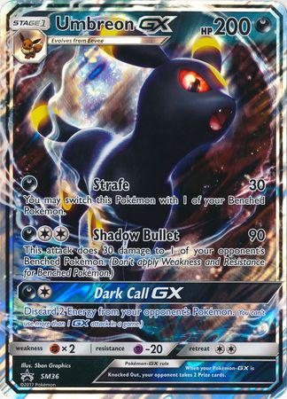 Umbreon GX (SM36) (Jumbo Card) [Sun & Moon: Black Star Promos] | GnG Games