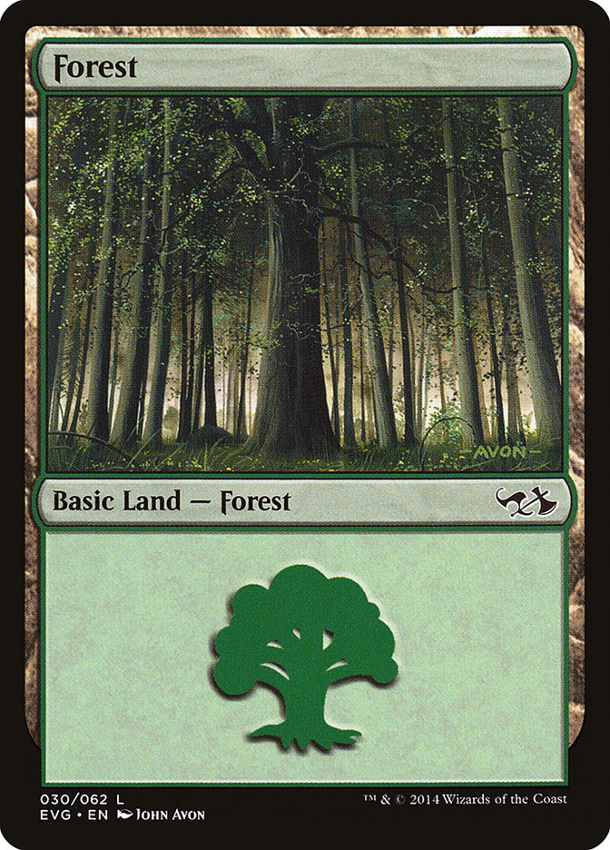 Forest (30) (Elves vs. Goblins) [Duel Decks Anthology] | GnG Games