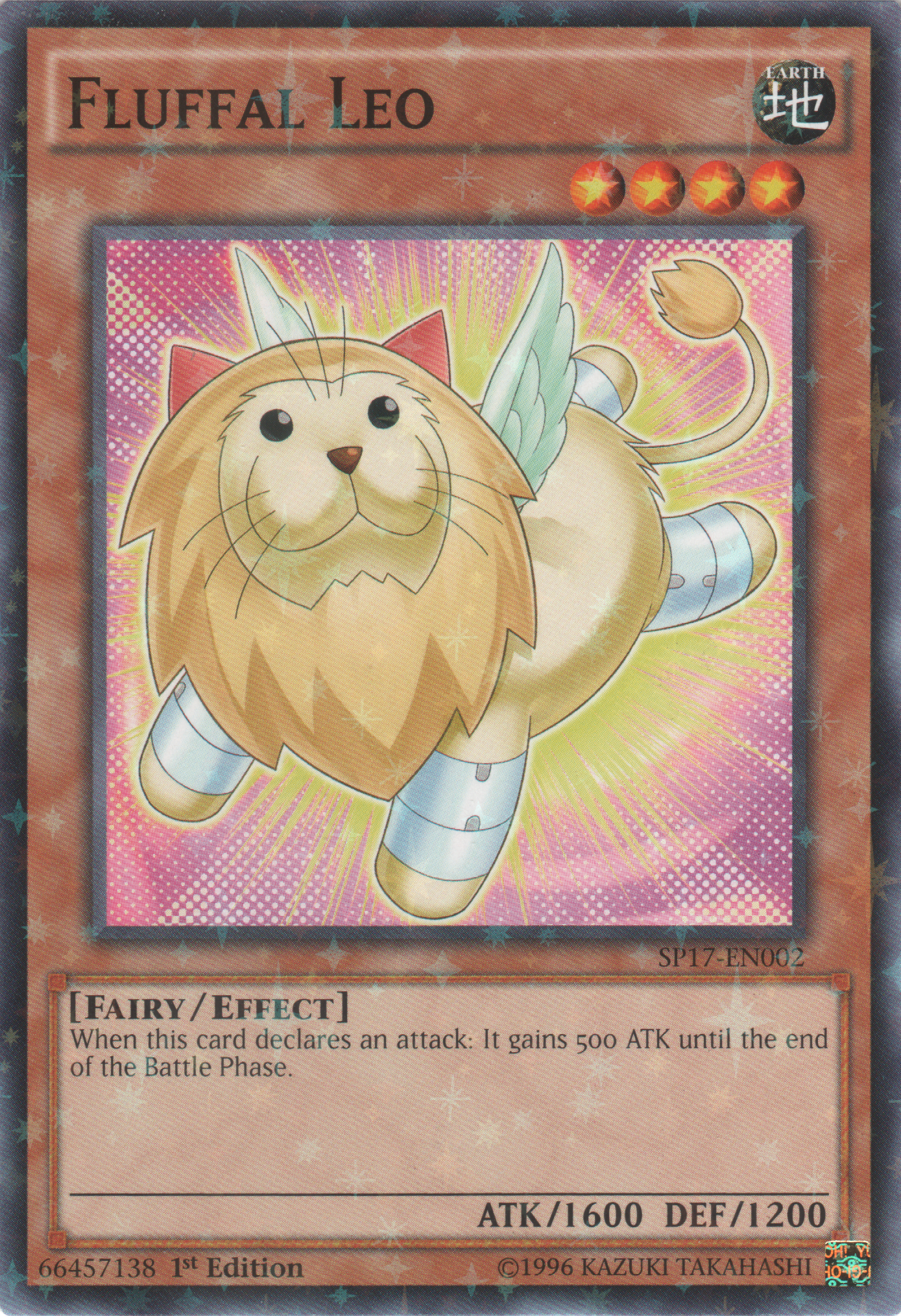 Fluffal Leo (Starfoil) [SP17-EN002] Starfoil Rare | GnG Games