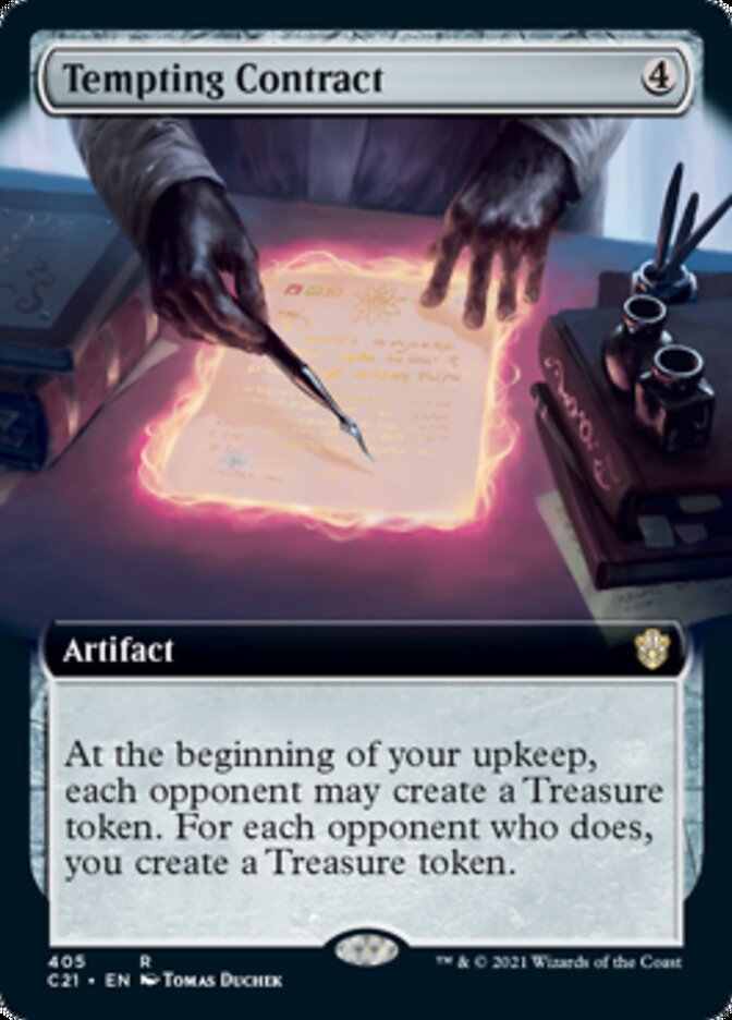 Tempting Contract (Extended) [Commander 2021] | GnG Games