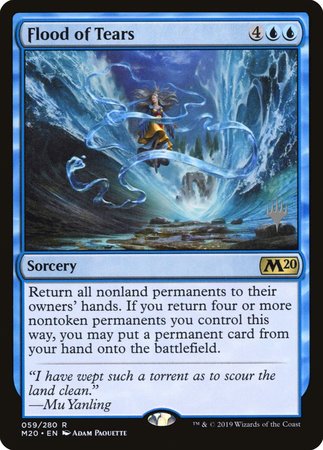 Flood of Tears [Core Set 2020 Promos] | GnG Games