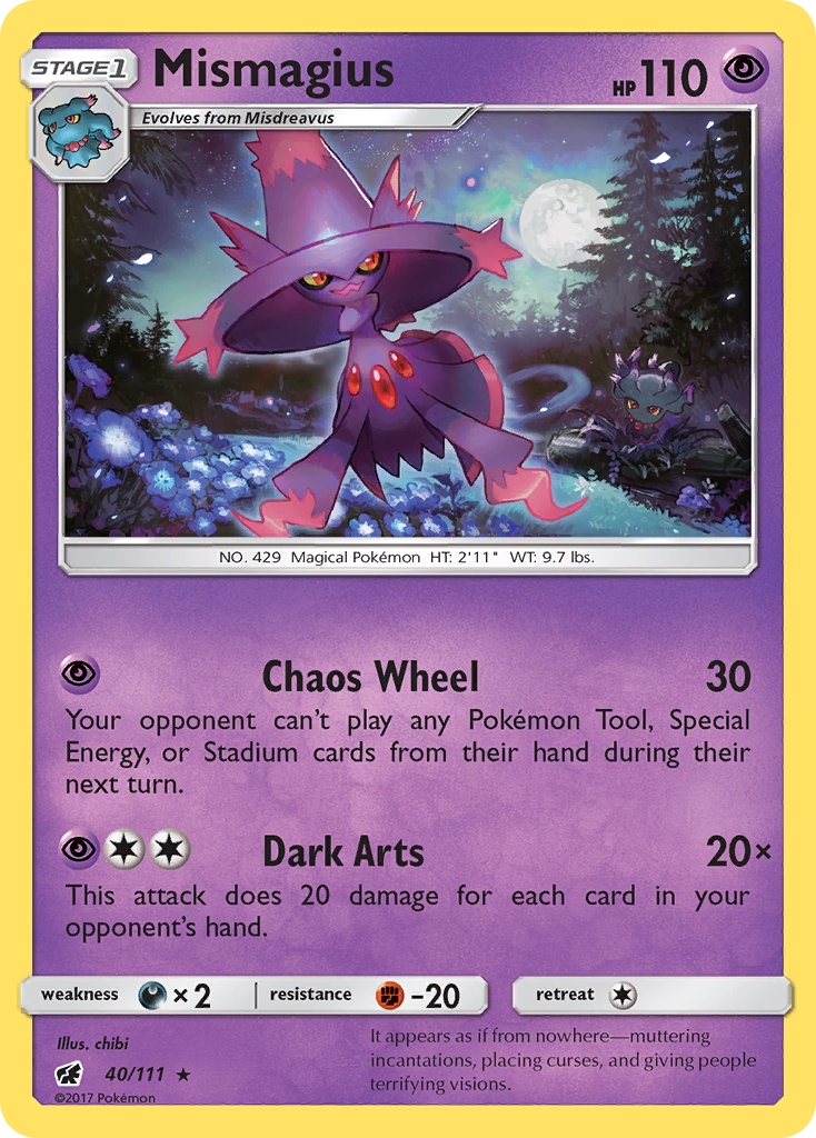 Mismagius (40/111) [Sun & Moon: Crimson Invasion] | GnG Games