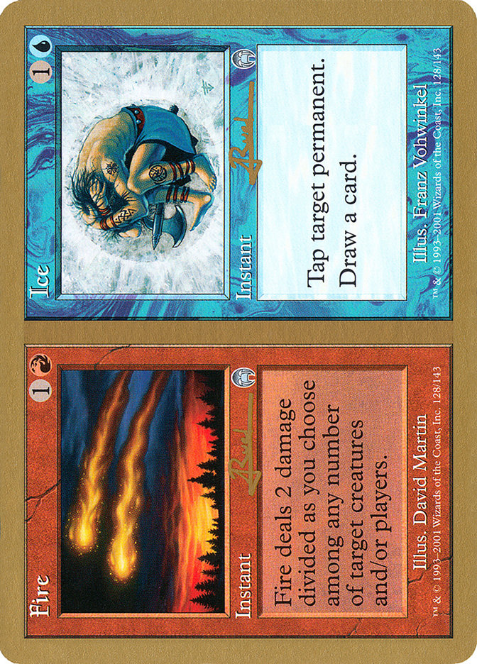 Fire // Ice (Antoine Ruel) [World Championship Decks 2001] | GnG Games