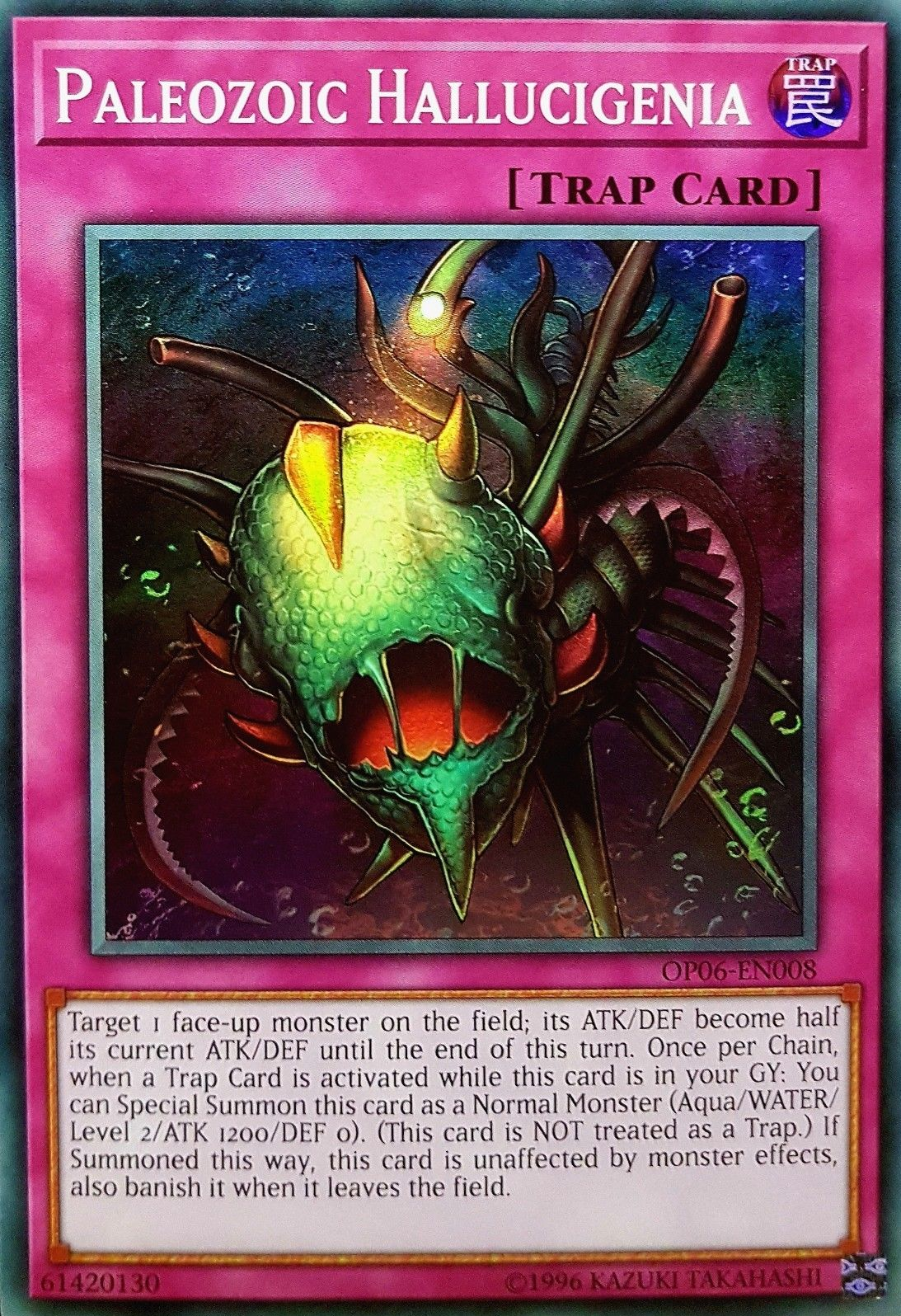 Paleozoic Hallucigenia [OP06-EN008] Super Rare | GnG Games