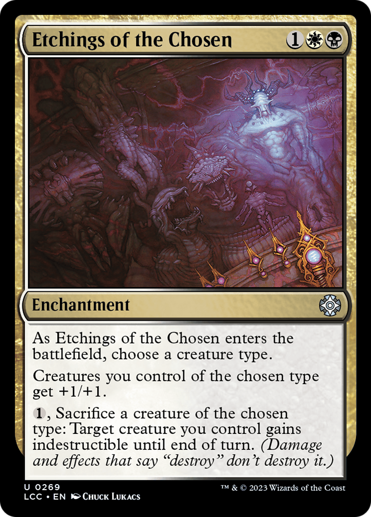 Etchings of the Chosen [The Lost Caverns of Ixalan Commander] | GnG Games