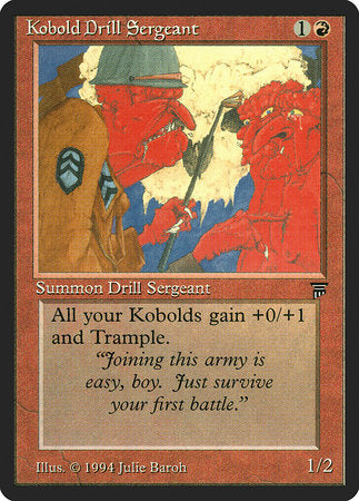Kobold Drill Sergeant [Legends] | GnG Games