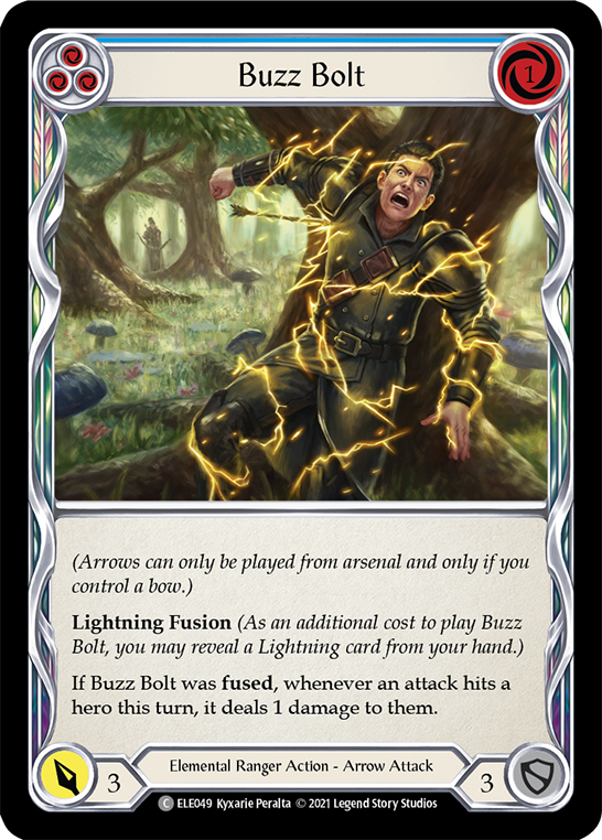 Buzz Bolt (Blue) [ELE049] (Tales of Aria)  1st Edition Normal | GnG Games