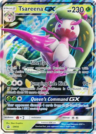 Tsareena GX (SM56) (Jumbo Card) [Sun & Moon: Black Star Promos] | GnG Games