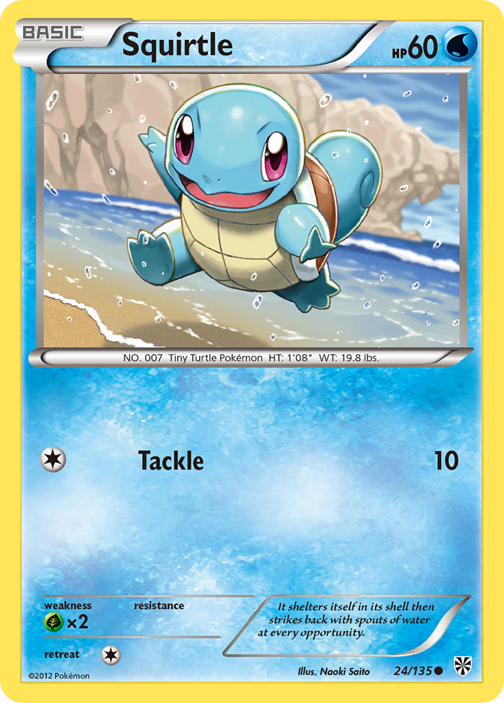 Squirtle (24/135) [Black & White: Plasma Storm] | GnG Games