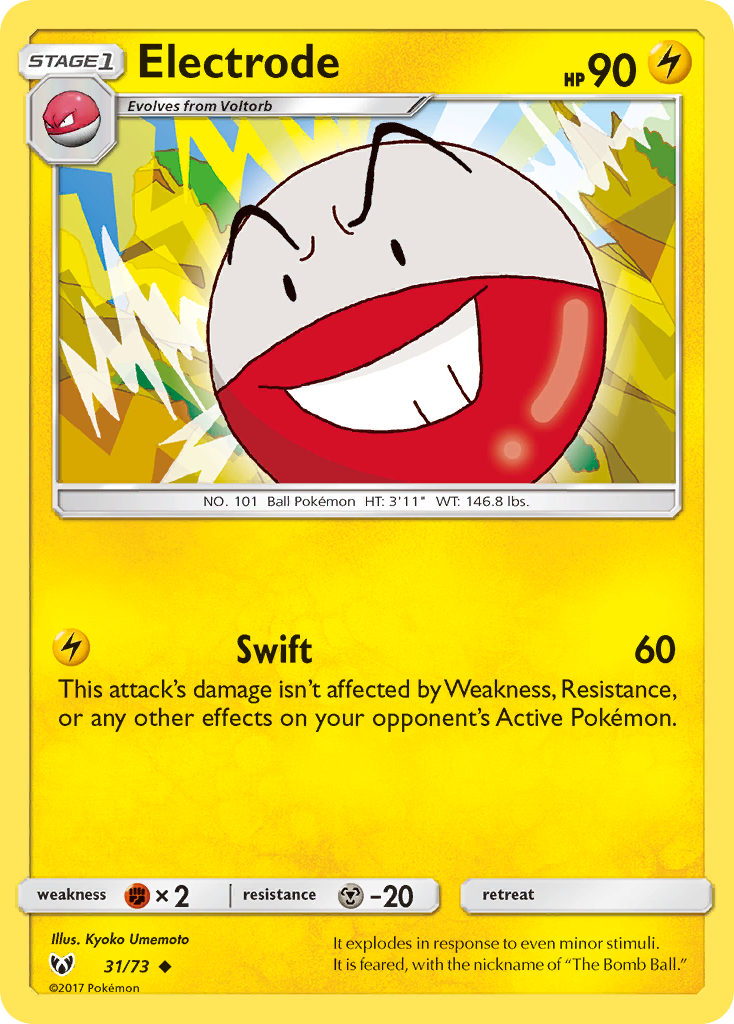 Electrode (31/73) [Sun & Moon: Shining Legends] | GnG Games