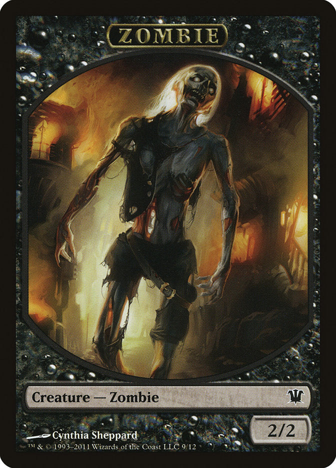 Zombie (9/12) [Innistrad Tokens] | GnG Games