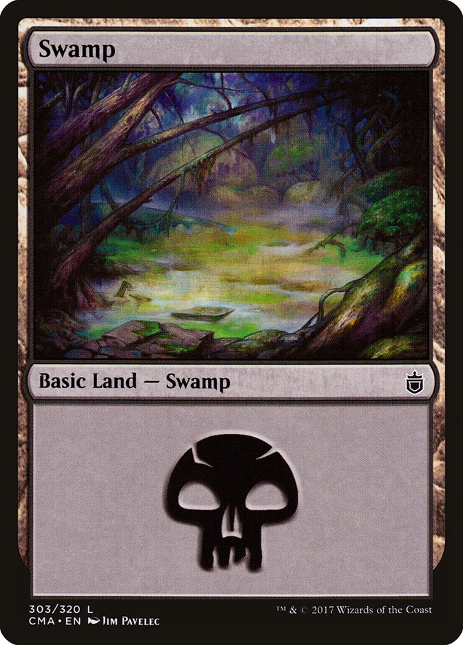 Swamp (303) [Commander Anthology] | GnG Games