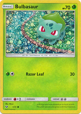 Bulbasaur (1/73) (General Mills Promo) [Sun & Moon: Shining Legends] | GnG Games