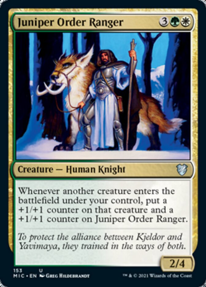 Juniper Order Ranger [Innistrad: Midnight Hunt Commander] | GnG Games