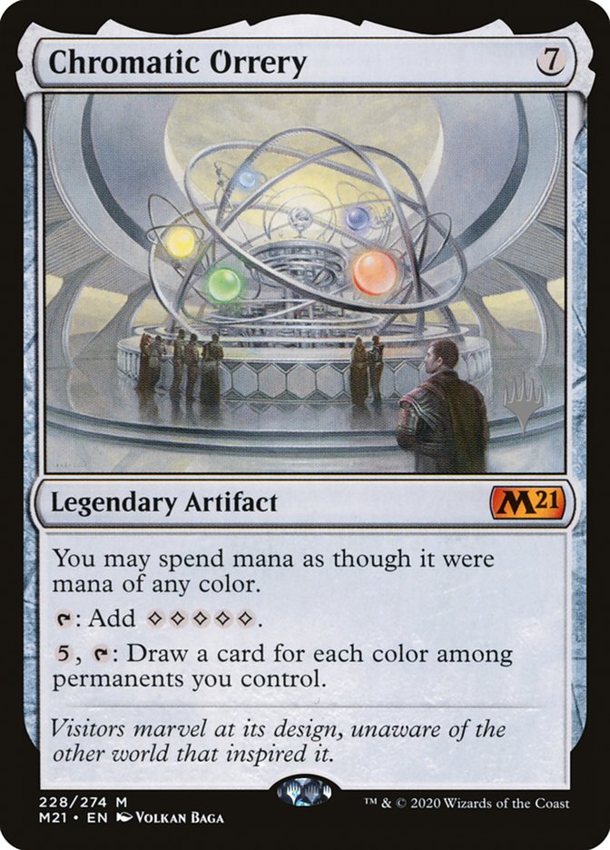 Chromatic Orrery (Promo Pack) [Core Set 2021 Promos] | GnG Games